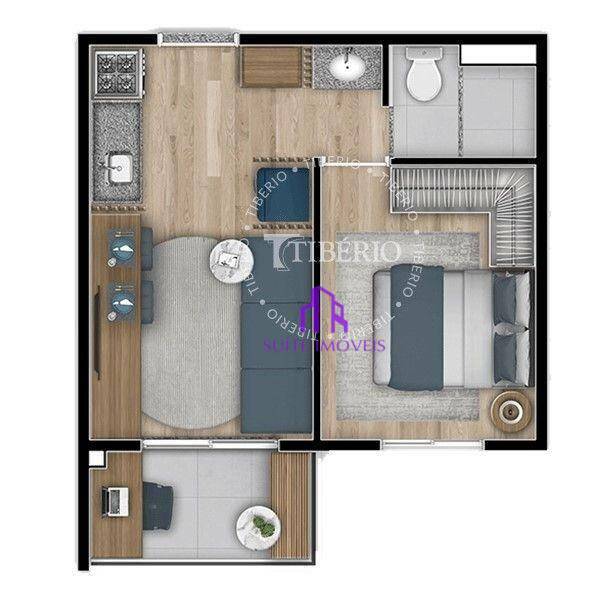 Apartamento à venda com 2 quartos, 42m² - Foto 23