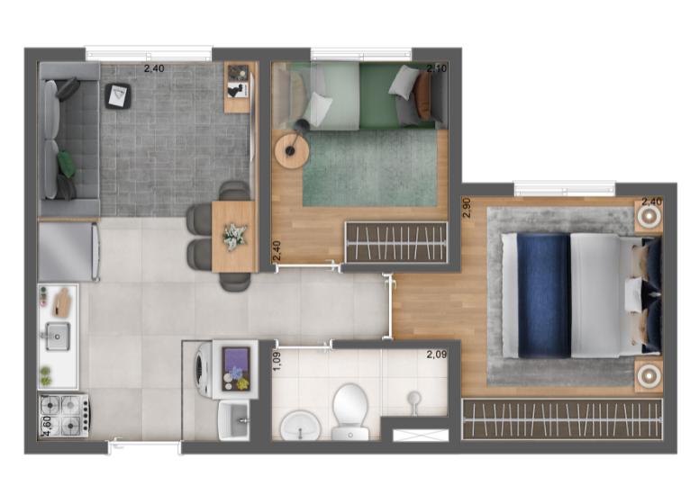 Casa à venda com 2 quartos, 32m² - Foto 21