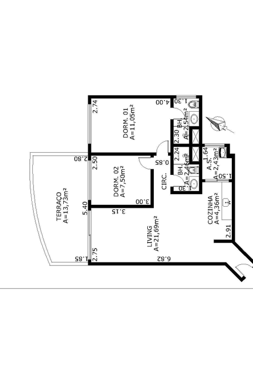 Apartamento à venda com 2 quartos, 50m² - Foto 10