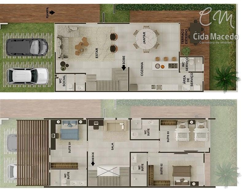 Casa de Condomínio à venda com 3 quartos, 177m² - Foto 25