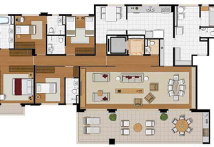 Apartamento à venda com 4 quartos, 485m² - Foto 9