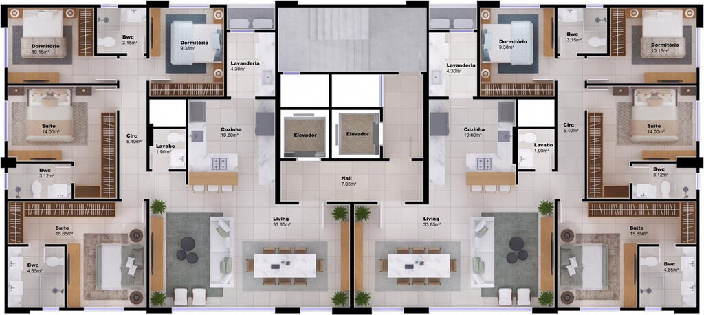 Apartamento à venda com 4 quartos, 270m² - Foto 13