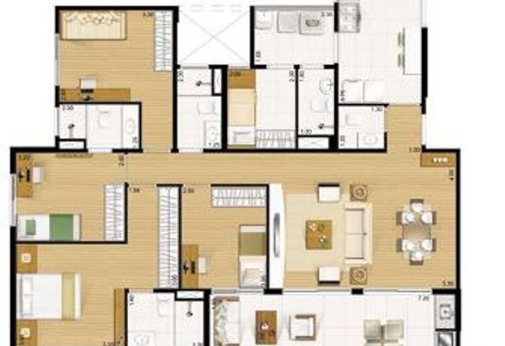 Apartamento à venda com 3 quartos, 125m² - Foto 11