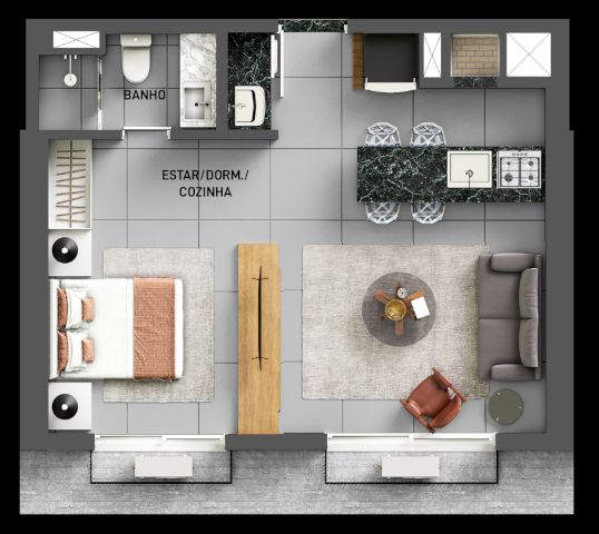 Cobertura à venda com 1 quarto, 78m² - Foto 7