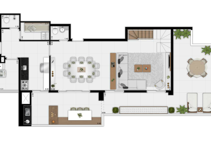 Apartamento à venda com 3 quartos, 108m² - Foto 19