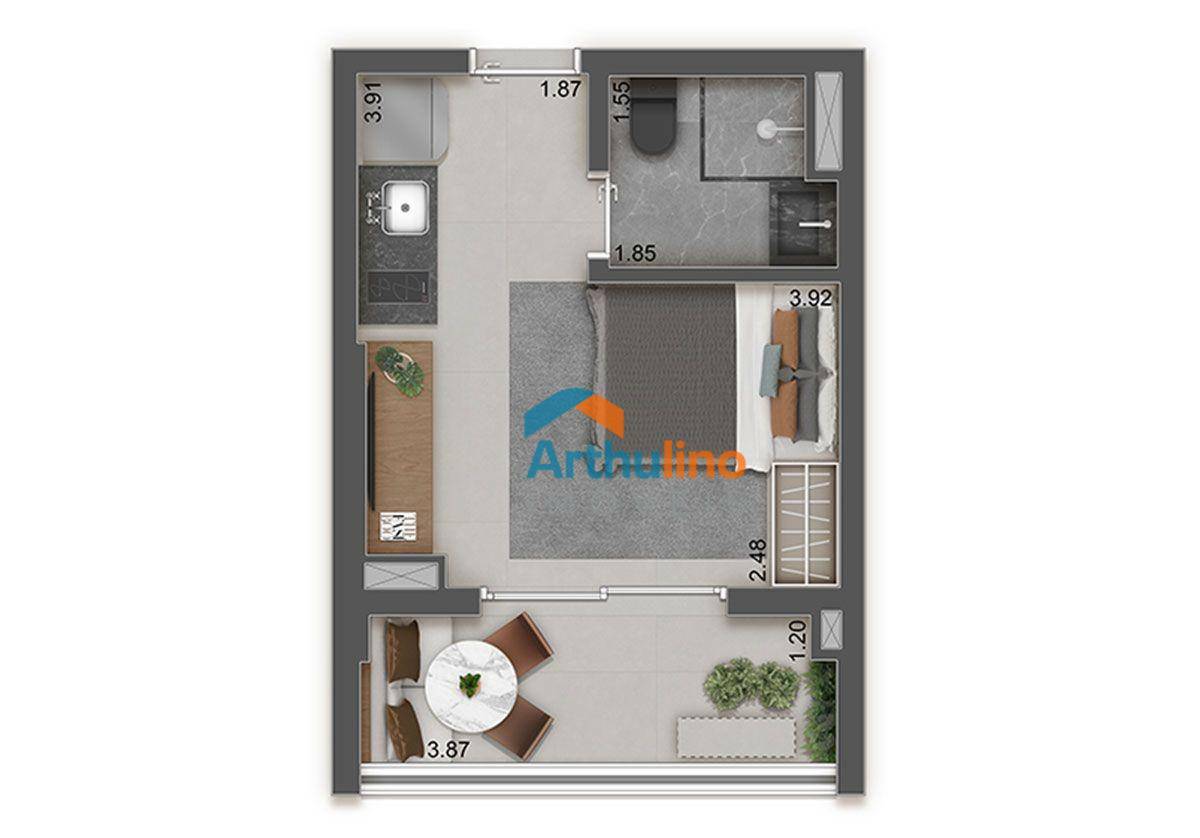 Apartamento à venda com 3 quartos, 82m² - Foto 12