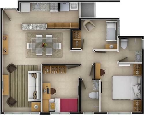 Apartamento à venda com 3 quartos, 61m² - Foto 12