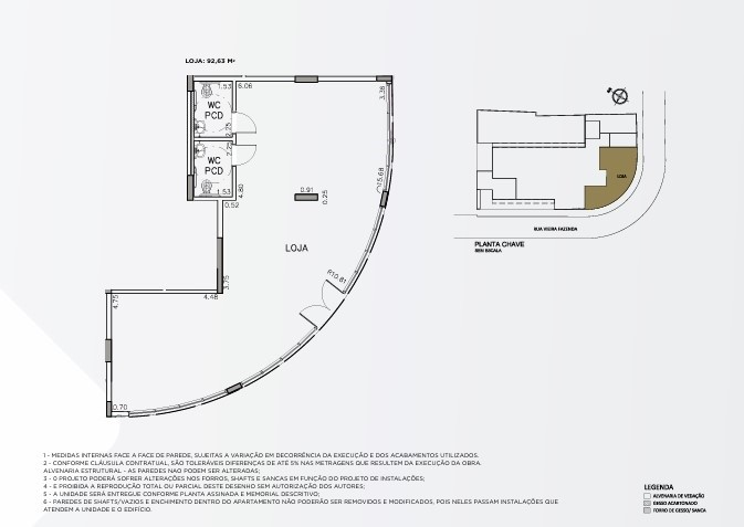 Prédio Inteiro à venda, 92m² - Foto 3