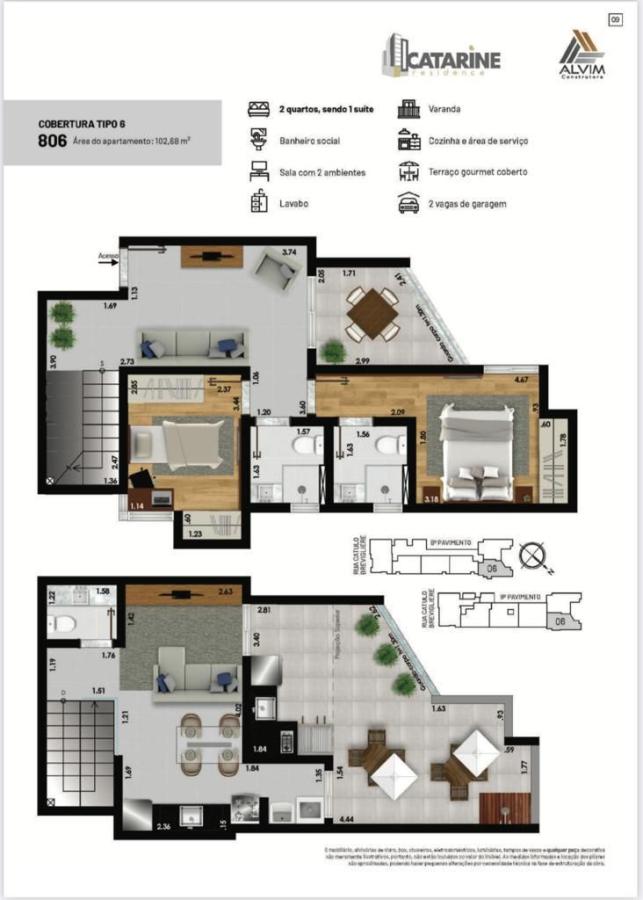 Apartamento à venda com 3 quartos, 73m² - Foto 12