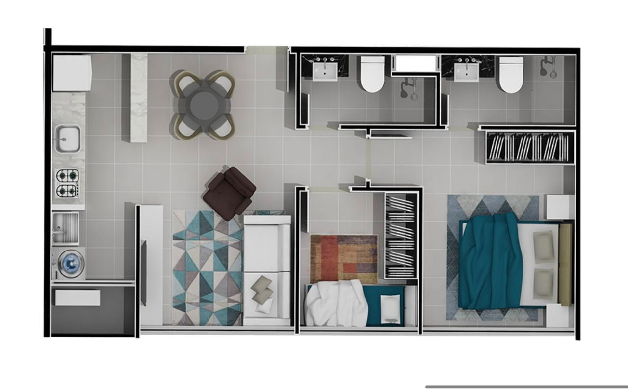 Apartamento à venda com 2 quartos, 48m² - Foto 31