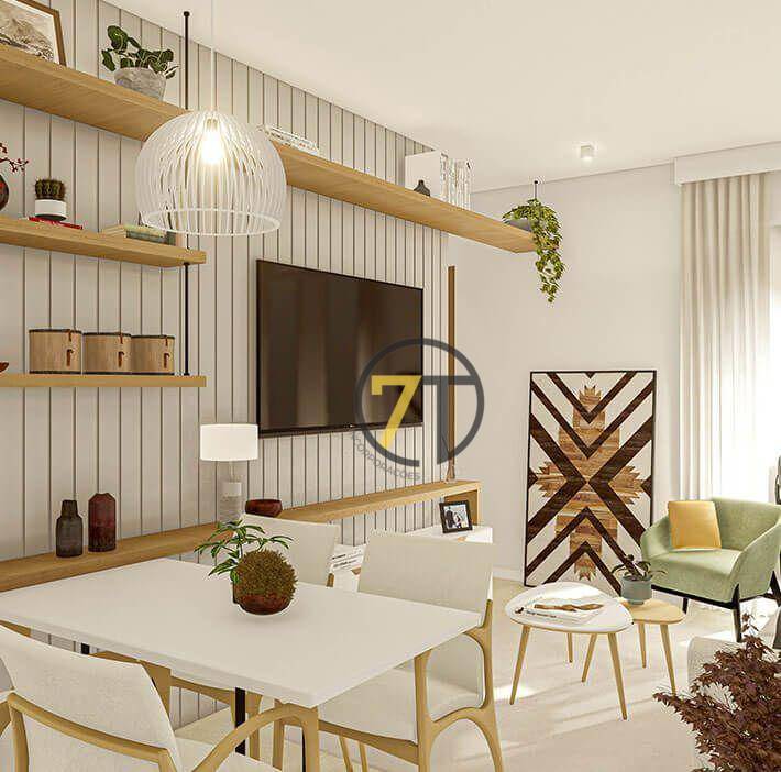 Apartamento à venda com 2 quartos, 52m² - Foto 3