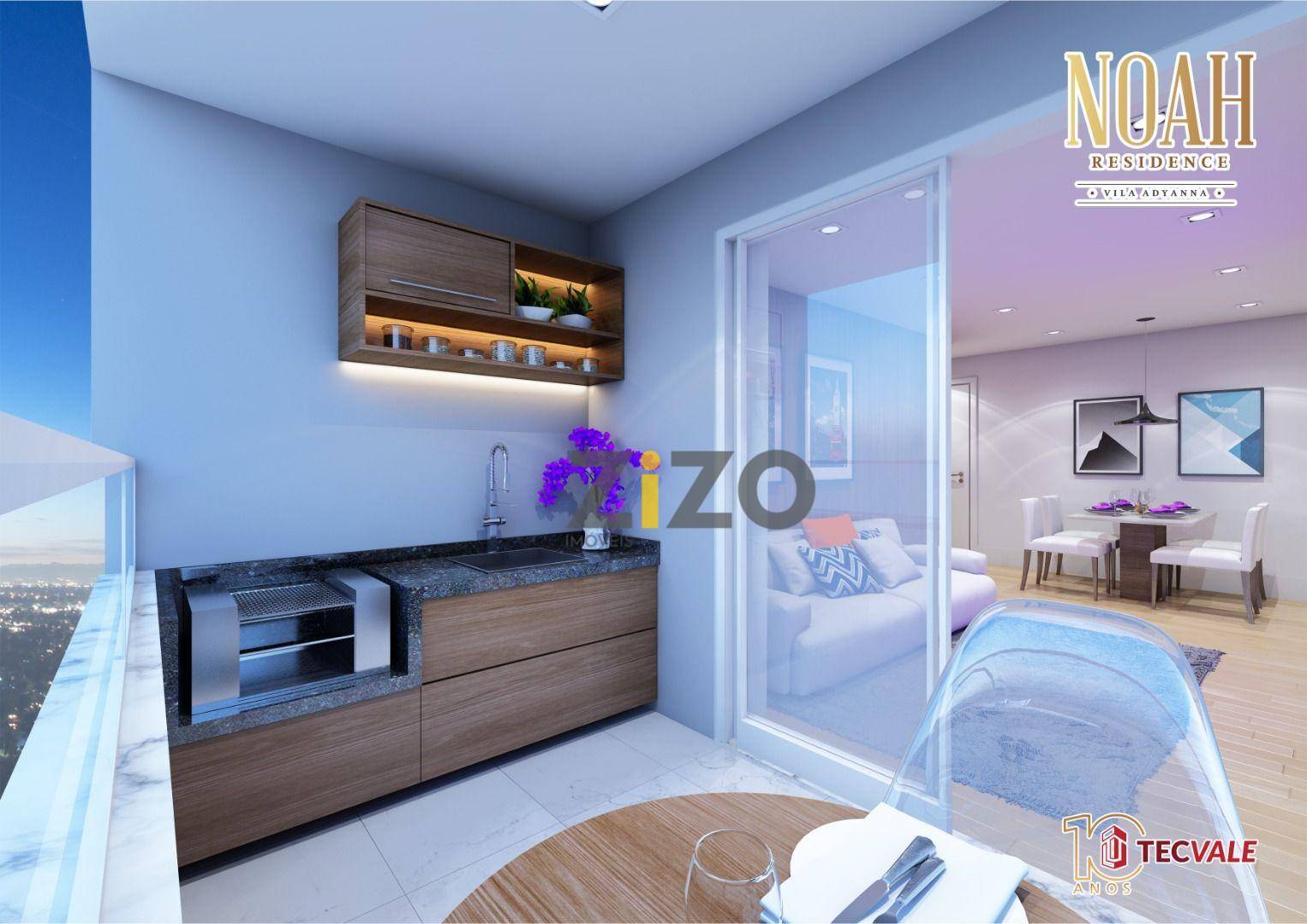 Apartamento à venda com 2 quartos, 113m² - Foto 1