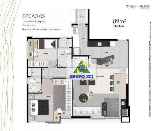 Apartamento à venda com 2 quartos, 89m² - Foto 48