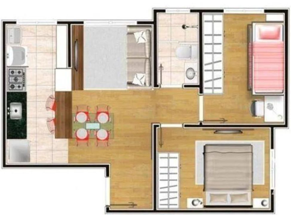 Apartamento à venda com 2 quartos, 45m² - Foto 16