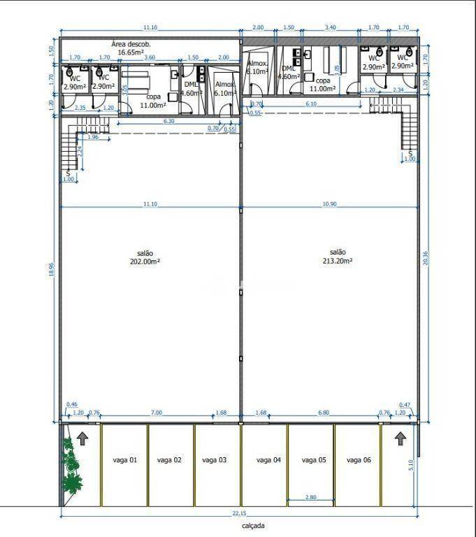 Loja-Salão, 213 m² - Foto 3