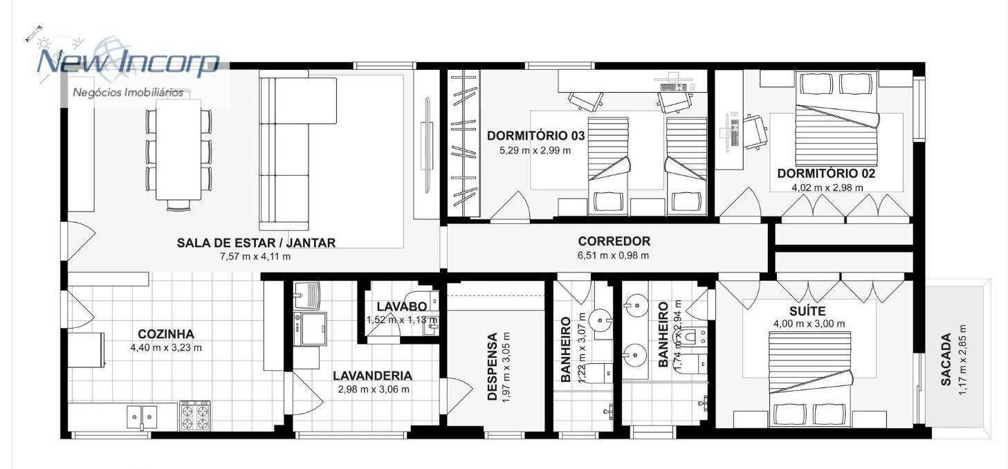 Apartamento à venda com 3 quartos, 140m² - Foto 20