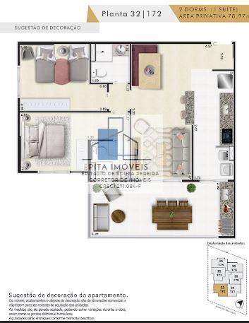 Apartamento à venda com 2 quartos, 75m² - Foto 15