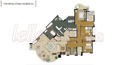 Apartamento à venda com 4 quartos, 200m² - Foto 1