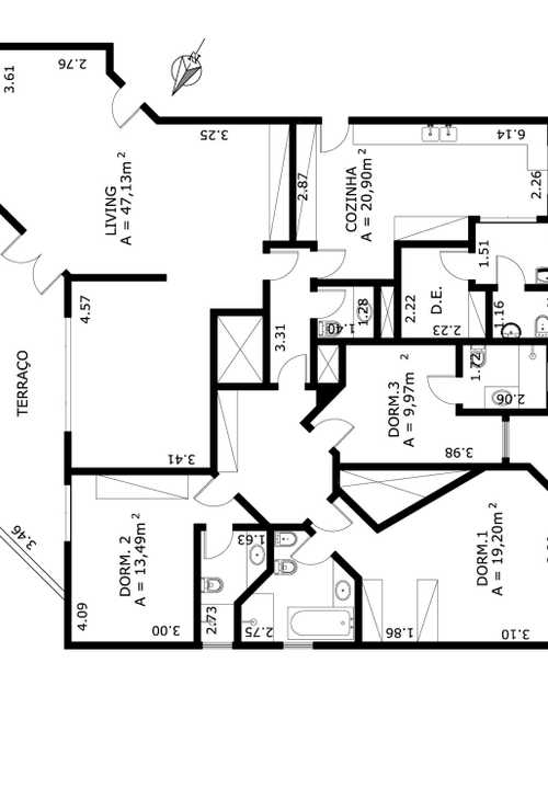 Apartamento à venda com 3 quartos, 150m² - Foto 5