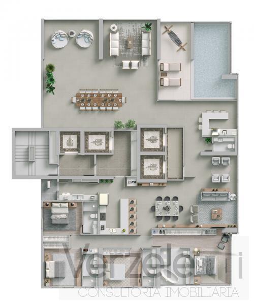 Apartamento à venda com 4 quartos, 183m² - Foto 30