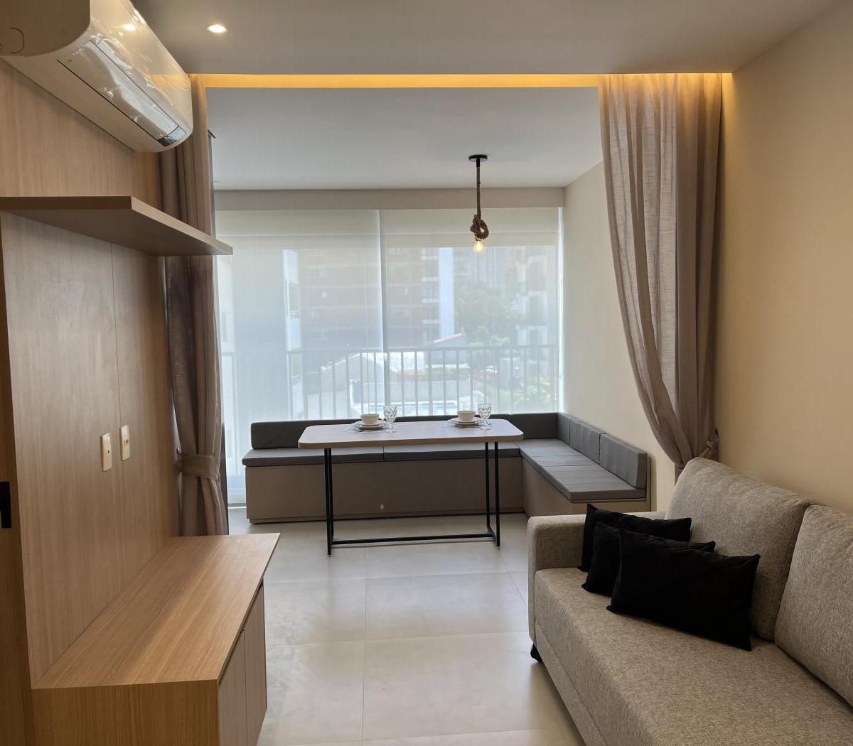 Apartamento à venda com 1 quarto, 44m² - Foto 1