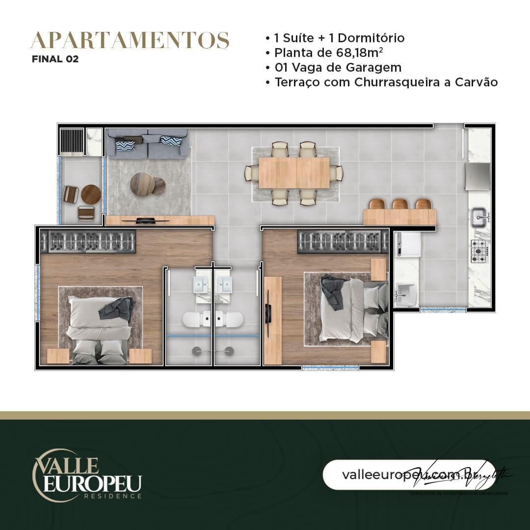 Apartamento à venda com 1 quarto, 39m² - Foto 22