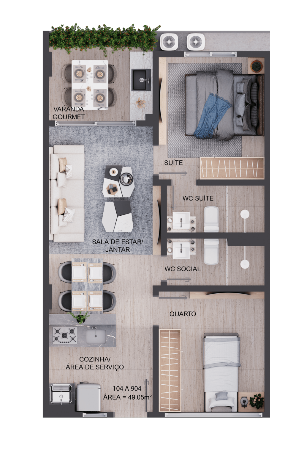 Apartamento à venda com 2 quartos, 5877m² - Foto 30