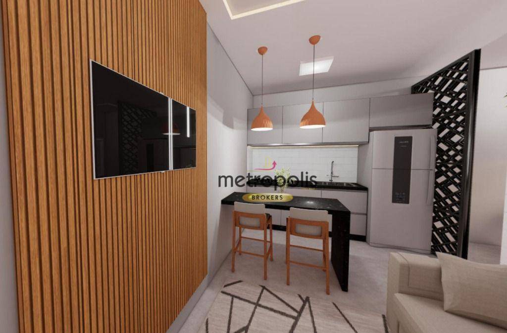 Apartamento à venda com 2 quartos, 40m² - Foto 2