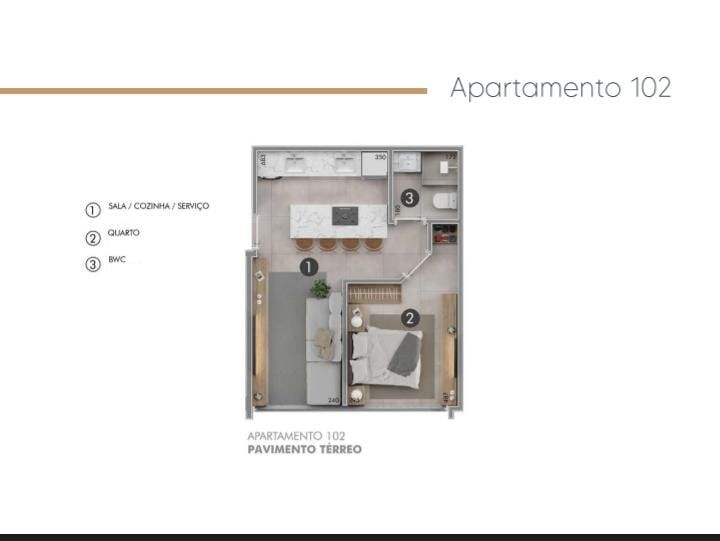 Apartamento à venda com 1 quarto, 55m² - Foto 22