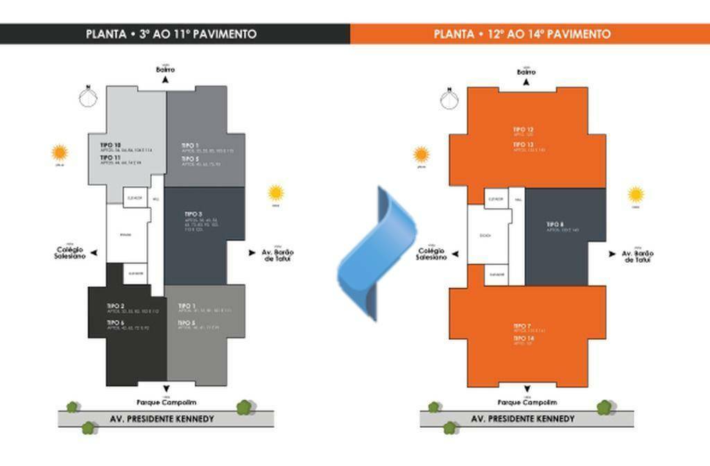 Apartamento à venda com 2 quartos, 57m² - Foto 12