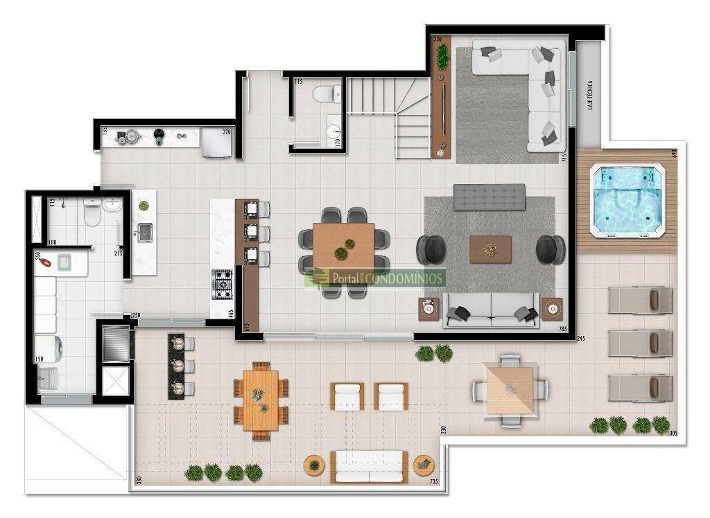 Apartamento à venda com 4 quartos, 154m² - Foto 14