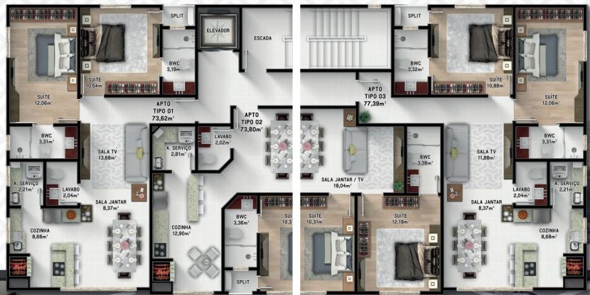 Cobertura à venda com 3 quartos, 147m² - Foto 6