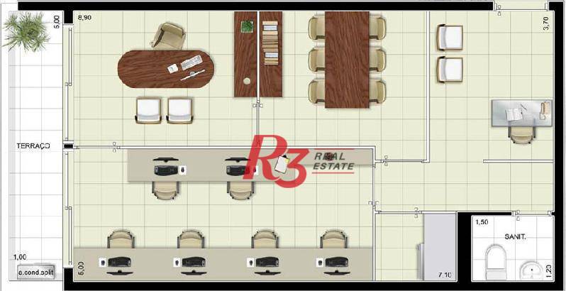 Conjunto Comercial-Sala para alugar, 53m² - Foto 24