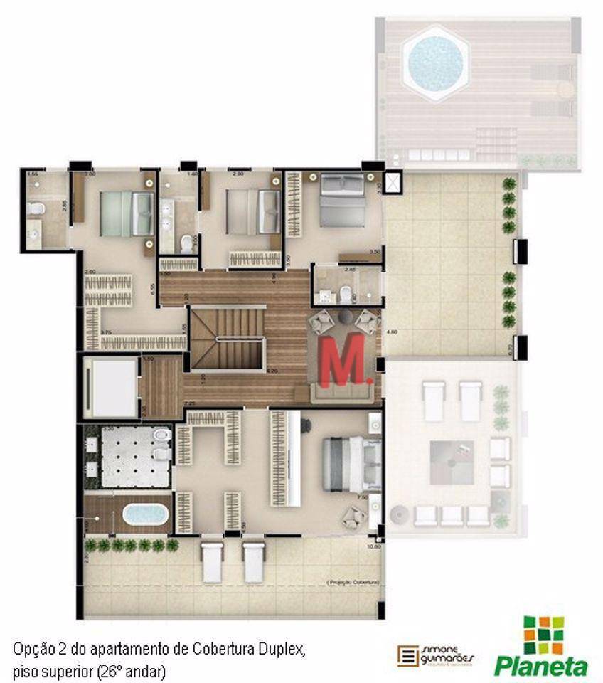 Apartamento à venda com 4 quartos, 366m² - Foto 86