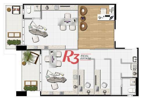 Conjunto Comercial-Sala para alugar, 101m² - Foto 17