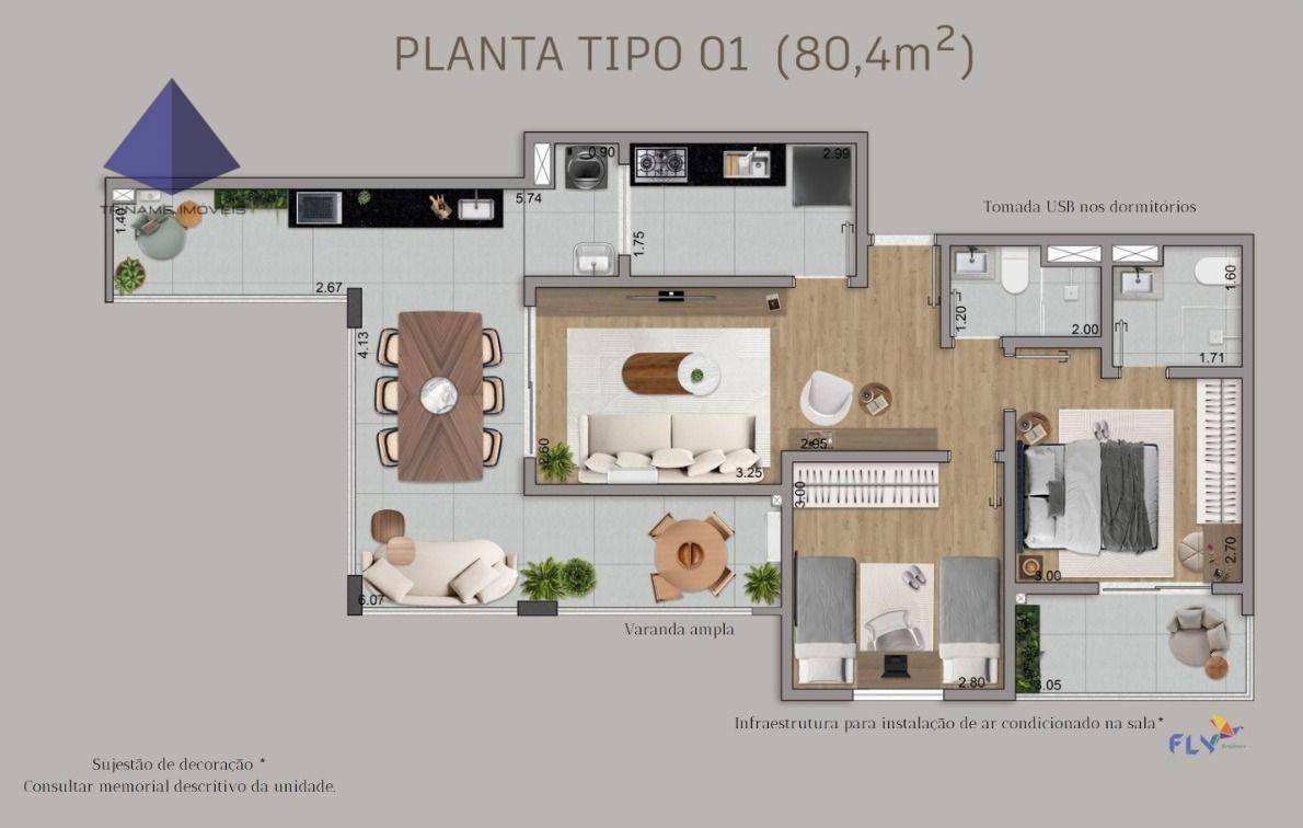 Apartamento à venda com 2 quartos, 70m² - Foto 22