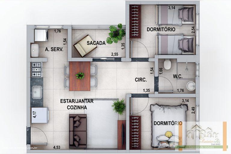 Apartamento à venda com 2 quartos, 52m² - Foto 16