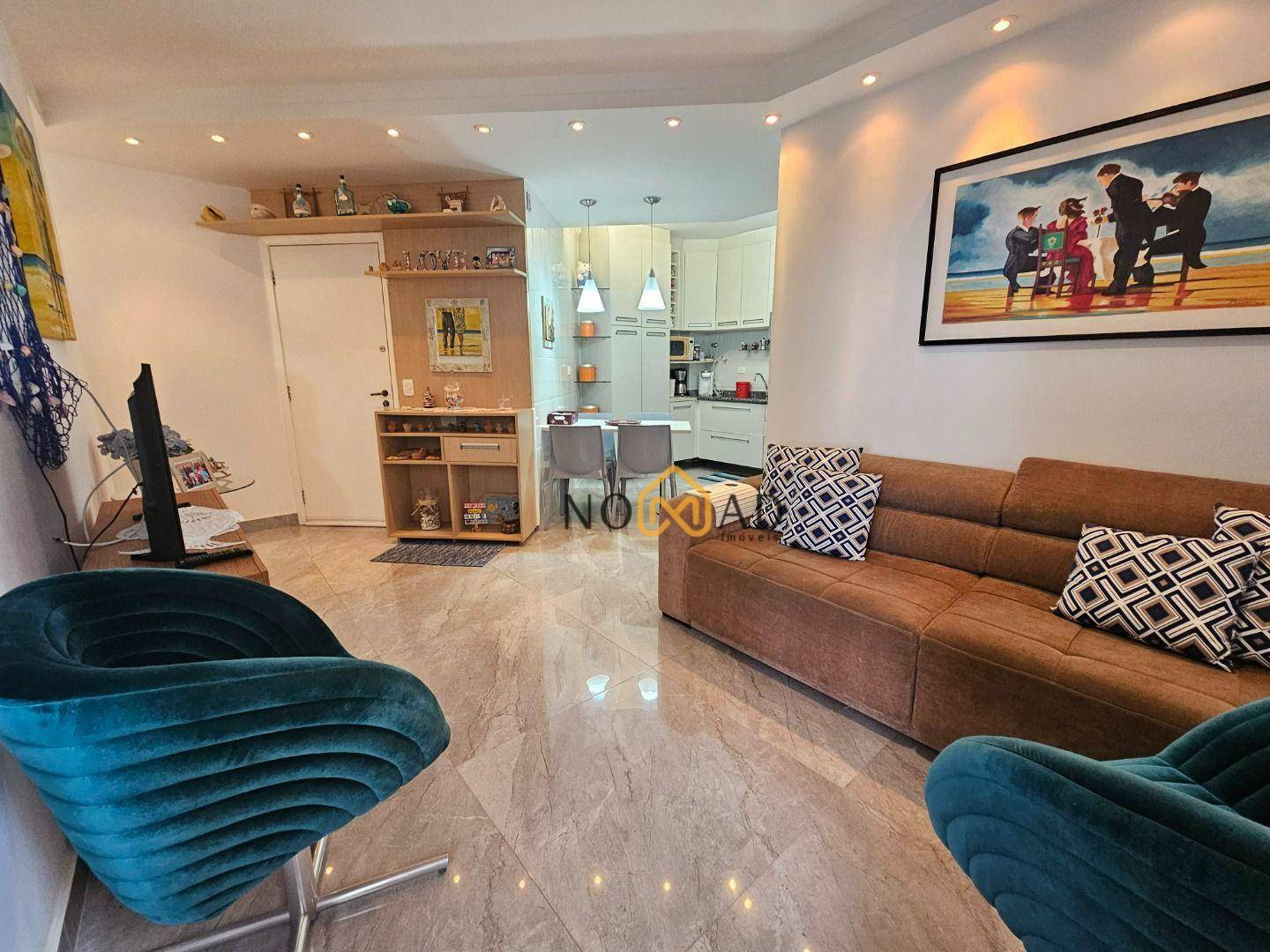 Apartamento à venda com 2 quartos, 80m² - Foto 1