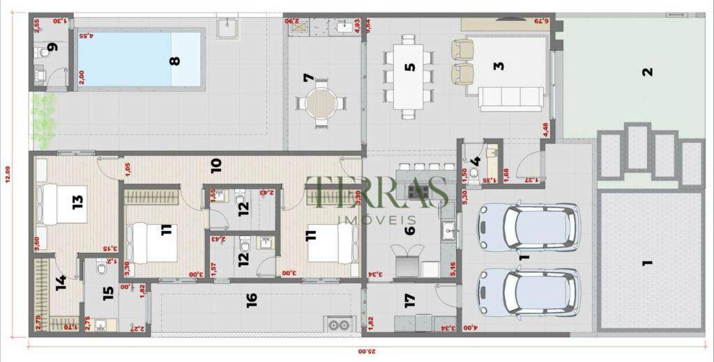 Casa de Condomínio à venda com 3 quartos, 191m² - Foto 17