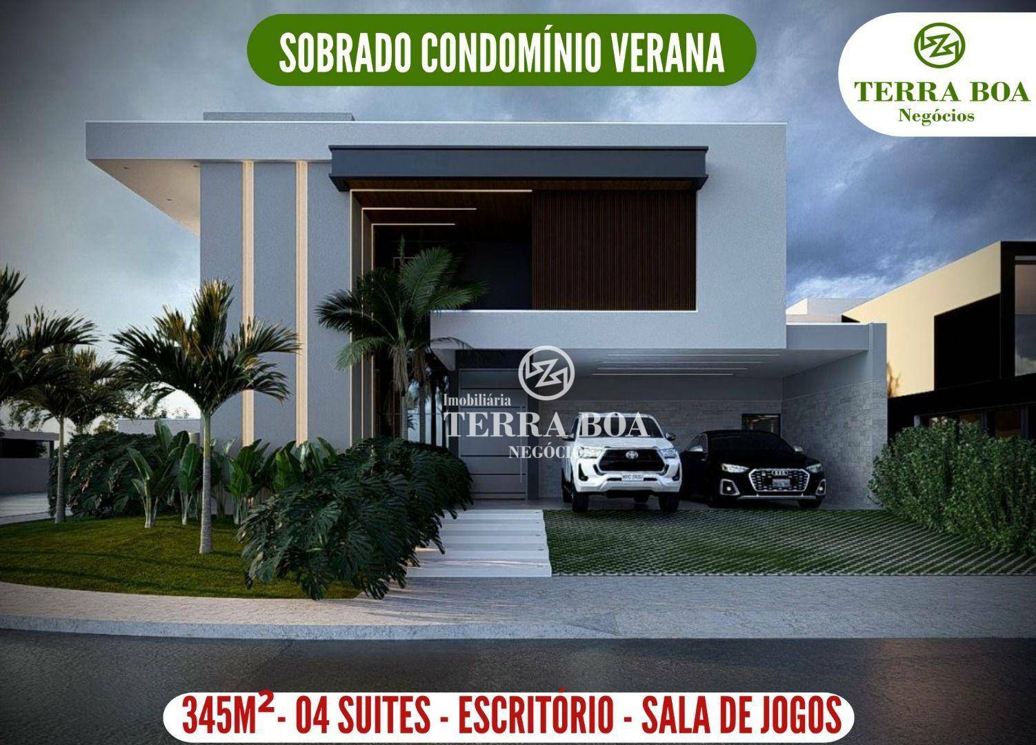 Sobrado à venda com 4 quartos, 345m² - Foto 1