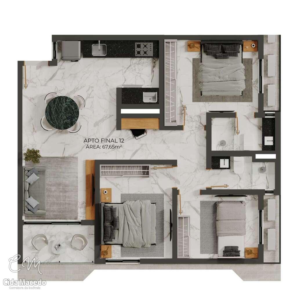 Apartamento à venda com 2 quartos, 89m² - Foto 27