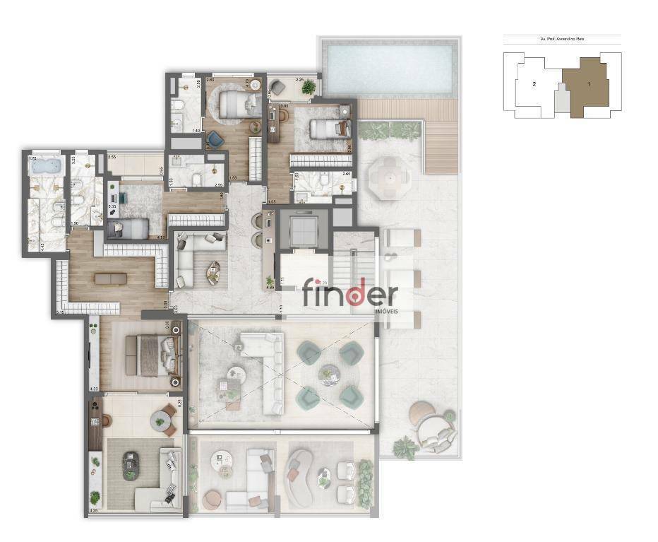 Cobertura à venda com 4 quartos, 483m² - Foto 65