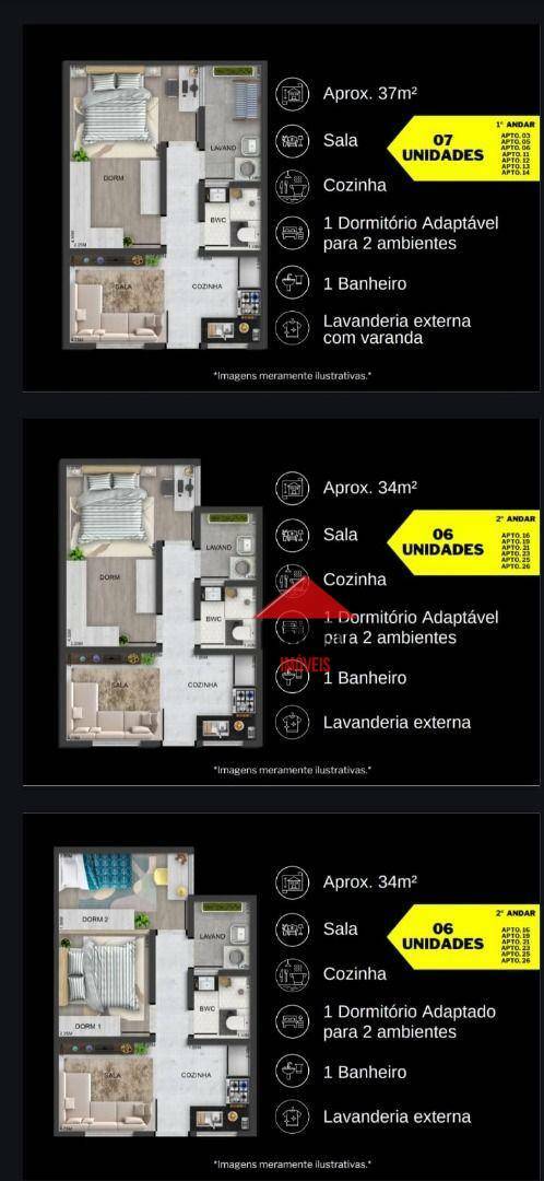 Sobrado à venda com 1 quarto, 34m² - Foto 7