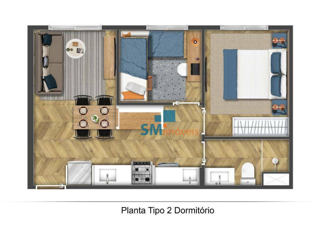 Apartamento à venda com 1 quarto, 24m² - Foto 10