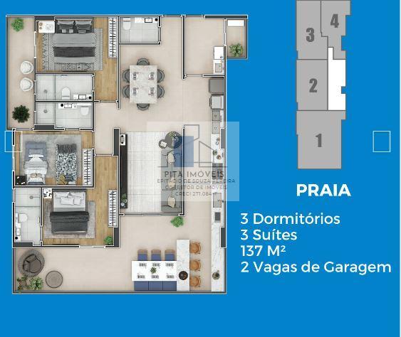 Apartamento à venda com 2 quartos, 85m² - Foto 18