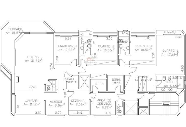 Apartamento à venda com 4 quartos, 220m² - Foto 40