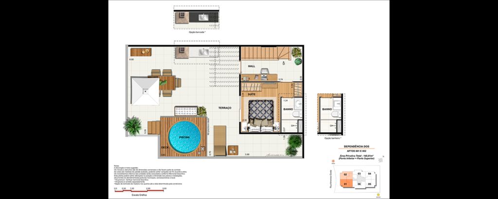 Apartamento à venda com 2 quartos, 67m² - Foto 21