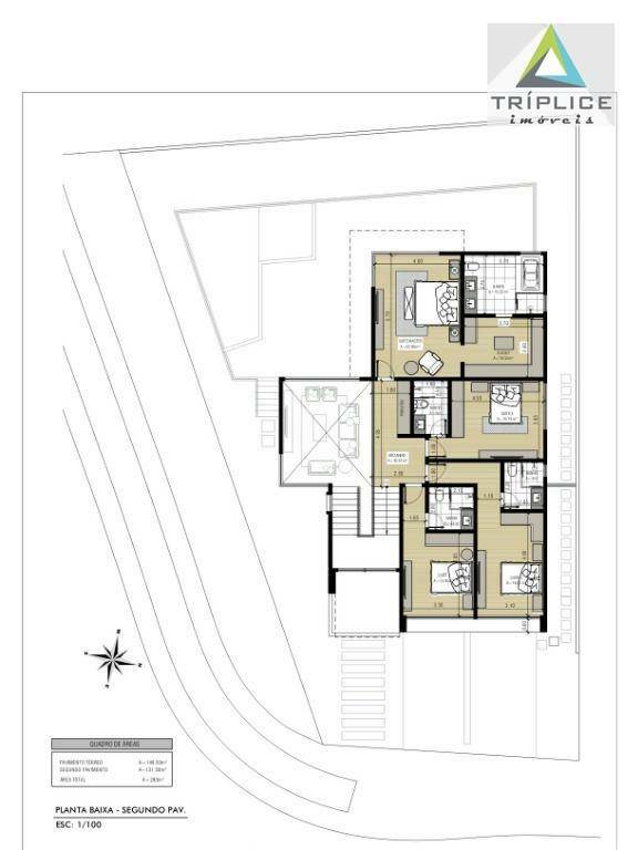 Casa de Condomínio à venda com 4 quartos, 280m² - Foto 99