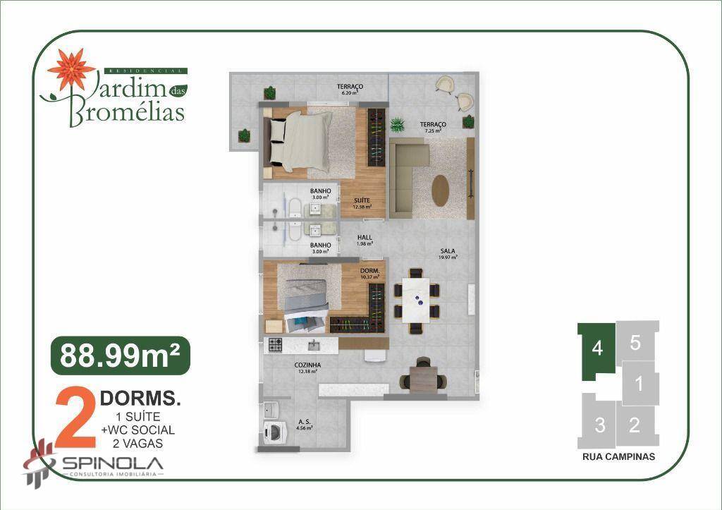 Apartamento à venda com 2 quartos, 79m² - Foto 21