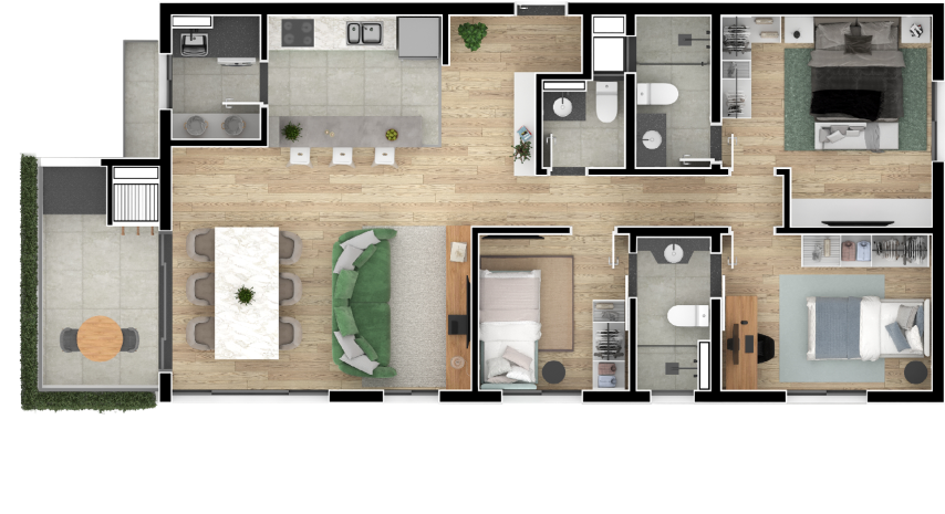 Apartamento à venda com 2 quartos, 58m² - Foto 26